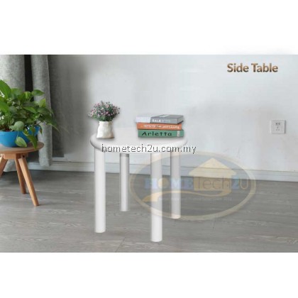 AGATHA SOLID WOOD BED SIDE LAMP TALBE (100% MADE IN MALAYSIA)