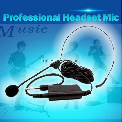 Professional Musical Presentation Headworn Condenser Headset Microphone Head Headband Mic Professional Musical Presentation Headworn Condenser Headset Microphone Head Headband Mic