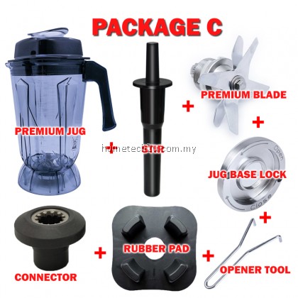 Butterfly 2.5l Commercial Blender Jug Blade Knife Replacement Set Spare Parts For B-592 591 596 