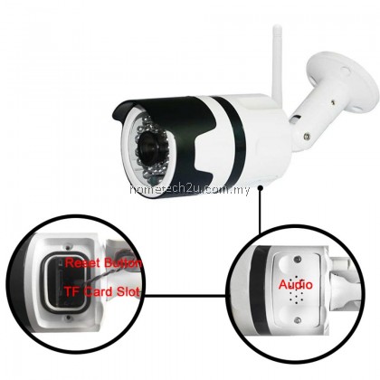 DAYTECH Wireless Outdoor IP Camera WiFi Surveillance Camera HD 1080P Waterproof IR Bullet Night Vision Two-way Audio DT-H03 DAYTECH Wireless Outdoor IP Camera WiFi Surveillance Camera HD 1080P Waterproof IR Bullet Night Vision Two-way Audio DT-H03