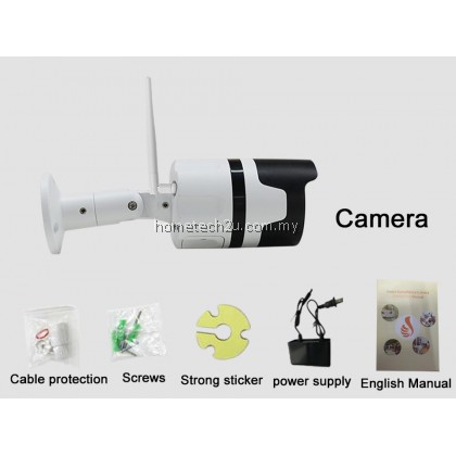 DAYTECH Wireless Outdoor IP Camera WiFi Surveillance Camera HD 1080P Waterproof IR Bullet Night Vision Two-way Audio DT-H03 DAYTECH Wireless Outdoor IP Camera WiFi Surveillance Camera HD 1080P Waterproof IR Bullet Night Vision Two-way Audio DT-H03
