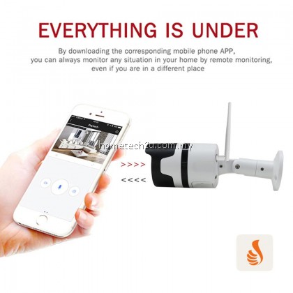 DAYTECH Wireless Outdoor IP Camera WiFi Surveillance Camera HD 1080P Waterproof IR Bullet Night Vision Two-way Audio DT-H03 DAYTECH Wireless Outdoor IP Camera WiFi Surveillance Camera HD 1080P Waterproof IR Bullet Night Vision Two-way Audio DT-H03