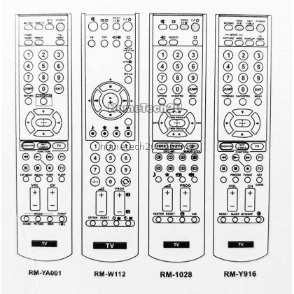 ORIGINAL HUAYU Compatible SONY TV LED LCD NETFLIX Remote Control Replacement 