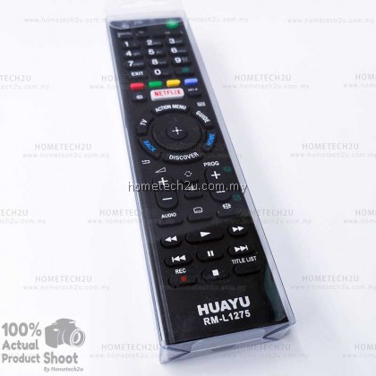 ORIGINAL HUAYU Compatible SONY TV LED LCD NETFLIX Remote Control Replacement 