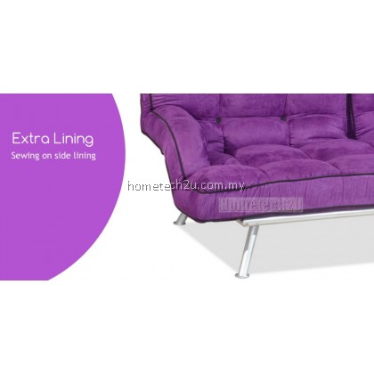 FANTASIE Living room 2 in 1 Foldable Sofa Bed With Arm rest(3 seater)