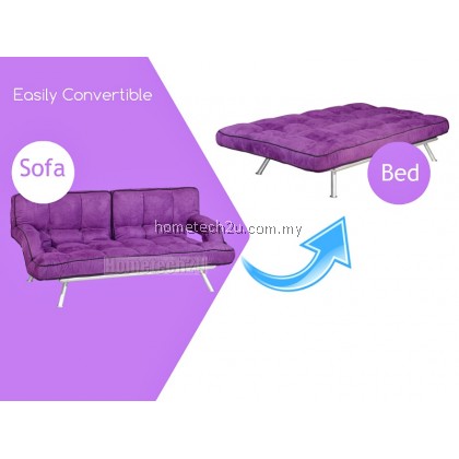 FANTASIE Living room 2 in 1 Foldable Sofa Bed With Arm rest(3 seater)