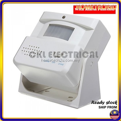 【Ready Stock Msia】Wireless Door Bell Welcome Alarm Chime Motion Sensor Detector Low pow 【Ready Stock Msia】Wireless Door Bell Welcome Alarm Chime Motion Sensor Detector Low pow