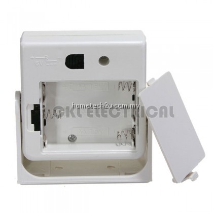 【Ready Stock Msia】Wireless Door Bell Welcome Alarm Chime Motion Sensor Detector Low pow 【Ready Stock Msia】Wireless Door Bell Welcome Alarm Chime Motion Sensor Detector Low pow