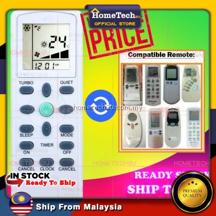 Daikin York Aircond Remote Control Replacement York Air Conditioner Remote control ECGS01/ DGS01