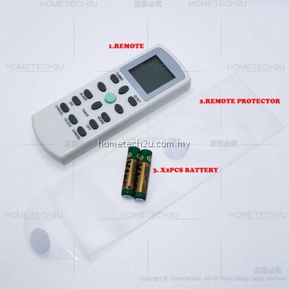 Daikin York Aircond Remote Control Replacement York Air Conditioner Remote control ECGS01/ DGS01