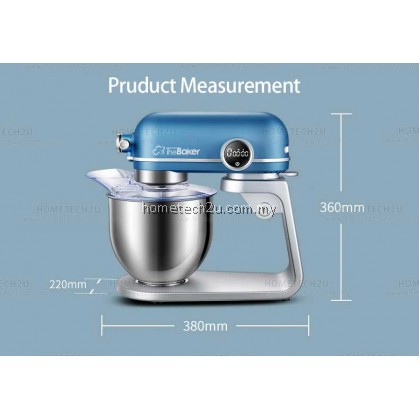 THE BAKER Heavy Duty Stand Mixer 5 Artisan 800W DC Motor Elegant Series THE BAKER Heavy Duty Stand Mixer 5 Artisan 800W DC Motor Elegant Series