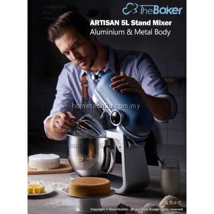 THE BAKER Heavy Duty Stand Mixer 5 Artisan 800W DC Motor Elegant Series THE BAKER Heavy Duty Stand Mixer 5 Artisan 800W DC Motor Elegant Series