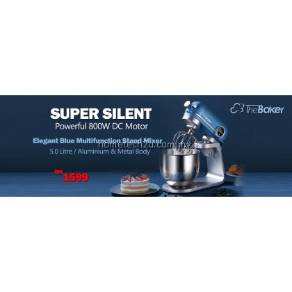 THE BAKER Heavy Duty Stand Mixer 5 Artisan 800W DC Motor Elegant Series THE BAKER Heavy Duty Stand Mixer 5 Artisan 800W DC Motor Elegant Series