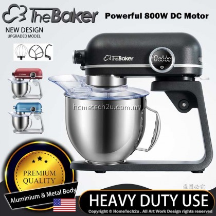 THE BAKER Heavy Duty Stand Mixer 5 Artisan 800W DC Motor Elegant Series THE BAKER Heavy Duty Stand Mixer 5 Artisan 800W DC Motor Elegant Series