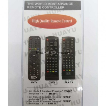 MYTV REMOTE CONTROL MULTI REPLACEMENT HUAYU (RC9410)