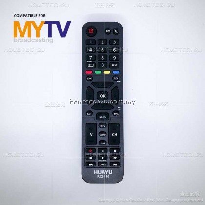 MYTV REMOTE CONTROL MULTI REPLACEMENT HUAYU (RC9410)