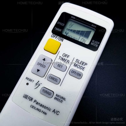 OEM Panasonic KDK Ceiling Fan Remote Control Replamcent For K15Y6 /F-M15E6 [YURAGI]