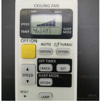 OEM PANASONIC KDK ORIGINAL CEILING FAN REMOTE CONTROL REPLACEMENT FOR K14Z9/F-M14F1 V56VK