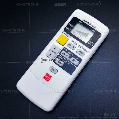 OEM PANASONIC KDK ORIGINAL CEILING FAN REMOTE CONTROL REPLACEMENT FOR K14Z9/F-M14F1 V56VK