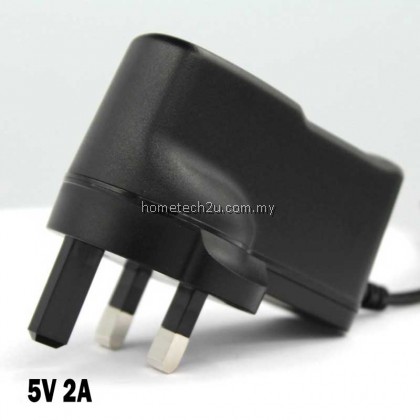 Power Adapter CCTV MYTV Android TV Box 5.5mm*2.5mm 5V 2A UK Plug Malaysia Version