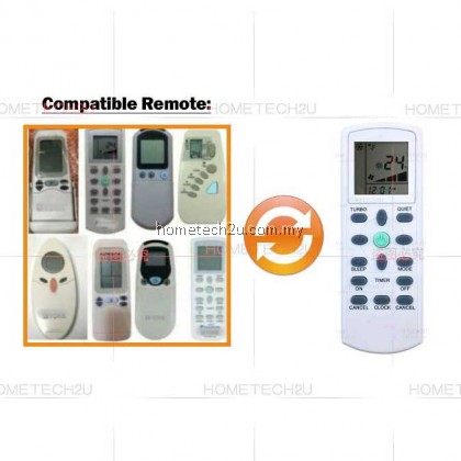 Daikin York Aircond Remote Control Replacement York Air Conditioner Remote control [FREE BATTERY+COVER]