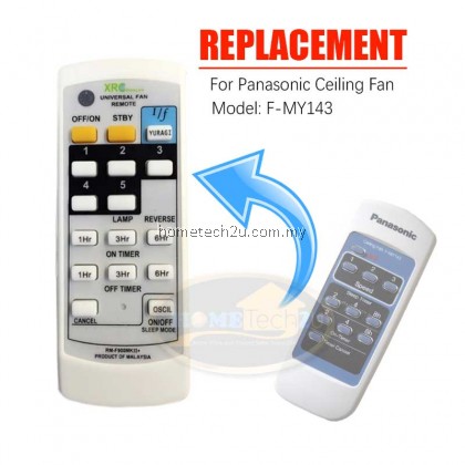 PANASONIC CEILING FAN REMOTE CONTROL F-MY143 REPLACEMENT
