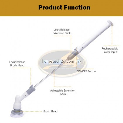 NEW UPGRADED-Multi Purpose Wireless Electric Powered Spin Scrubber 4 Scrubbing Brush Head NEW UPGRADED-Multi Purpose Wireless Electric Powered Spin Scrubber 4 Scrubbing Brush Head
