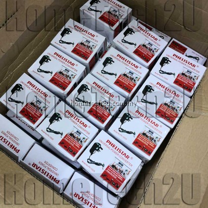 Astro 12V 2A AC/DC Converter Power Adapter DC 2 in 1 Big Small Plug Socket Power Supply Adaptor(Malaysia 3Pin Plug)
