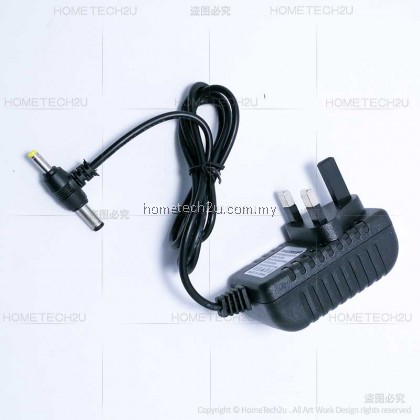 Astro 12V 2A AC/DC Converter Power Adapter DC 2 in 1 Big Small Plug Socket Power Supply Adaptor(Malaysia 3Pin Plug)