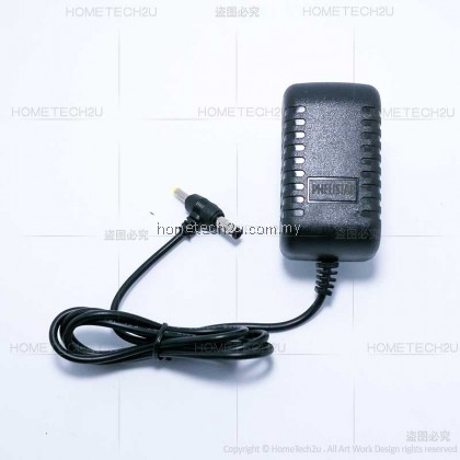Astro 12V 2A AC/DC Converter Power Adapter DC 2 in 1 Big Small Plug Socket Power Supply Adaptor(Malaysia 3Pin Plug)