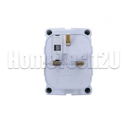 Sunstar 3 Way Adaptor 13 Amp Power Socket Plug Three Way Adaptor with LED Neon