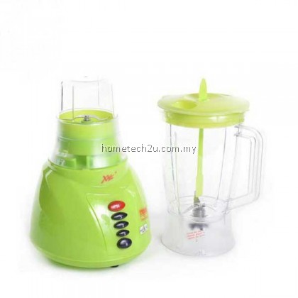 XMA Blender XMA-913 300W 1.5L Plastic Jar + Dry Mill With Safety Lock (Blender Murah)
