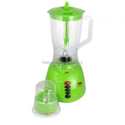 XMA Blender XMA-913 300W 1.5L Plastic Jar + Dry Mill With Safety Lock (Blender Murah)
