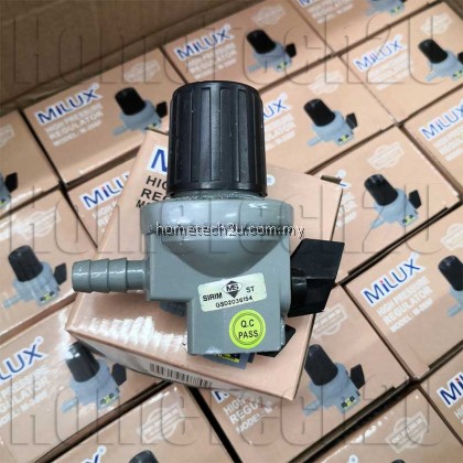MILUX High Pressure Gas Regulator M-268F HGP Commercial Use (Sirim Approved)-Kepala Gas