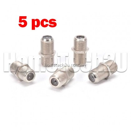 Astro MYTV Female F/F RG6 Coax Coaxial Cable SMA RF Coax Connector F Type Coupler Adapter Connector Plug