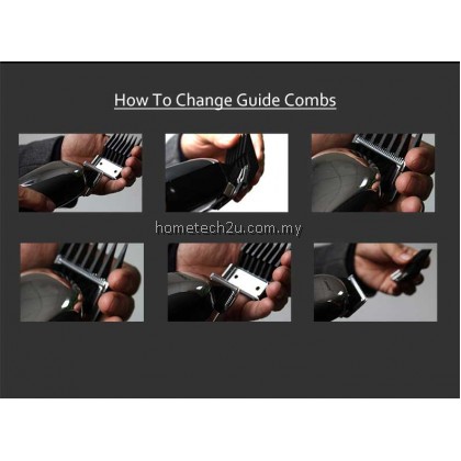 iClipper F4 Professional Barber Hair Clipper Grooming Shaver Quality Cord Hair Clipper / Gunting Rambut (Champagne Gold)