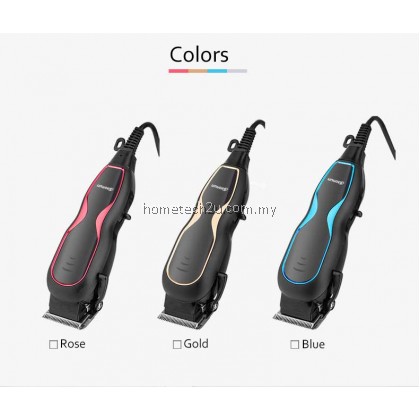 iClipper F4 Professional Barber Hair Clipper Grooming Shaver Quality Cord Hair Clipper / Gunting Rambut (Champagne Gold)