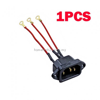 Rice Cooker AC Power Socket 3Pin 10A 250V Spare Parts power outlet AC Power Socket C14 Computer Socket Kettle Plug