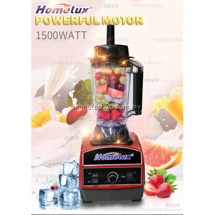 New Original Homelux  2.5L Heavy Duty High Quality Commercial Blender HCB-1500 Big Jug 1500 watt Motor (FREE Original Blade &Opener)