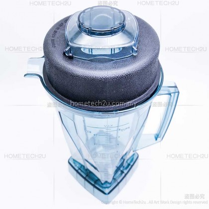 TWK TM-767 TM-788 TM-800 Omniblend Blender Machine Mixer 2 Liter Round Container Jar Jug Pitcher Cup bottom with blades Component Spare Part Accessories Accessory