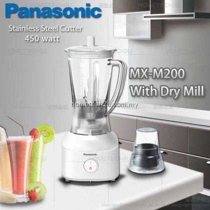 Original Panasonic Blender With Dry Mill Set MX-M100 MX-M200 (450 Watt) Original Panasonic Blender With Dry Mill Set MX-M100 MX-M200 (450 Watt)