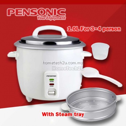 Pensonic 1.0L Rice Cooker Non Stick Teflon Inner Pot