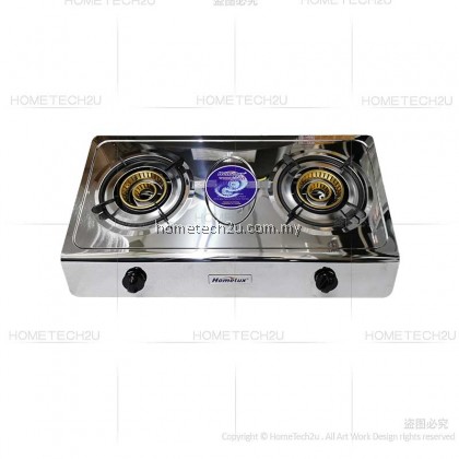 HOMELUX DOUBLE BURNER WHIRLWIND CYCLONE CAP BURNER GAS STOVE COOKER HPS-1605 [Sirim Approved]