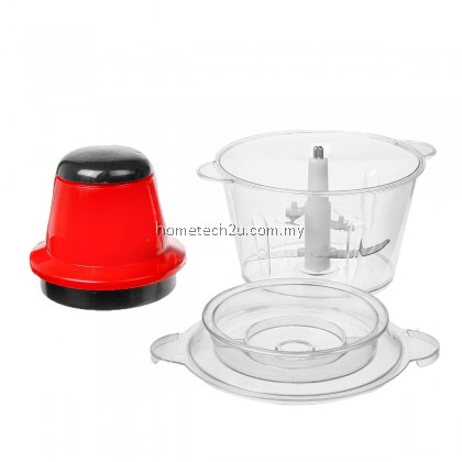 Dessini 2L Electric Meat Grinder Slicer Food Mini Chopper Stainless Kitchen Electric Chopper Meat Grinder Shredder