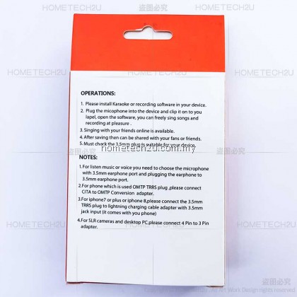 Professional Metal Microphone 3.5mm Jack Lavalier Tie Clip Microphone Mini Audio Mic For Computer Laptop Mobile Phone