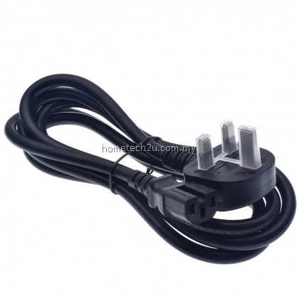TNK 3 Pin AC C15 Power Cord Cable Wayar Kettle Cord (Sirim Approved) Suitable For Rice Cooker, Kettle, and PC
