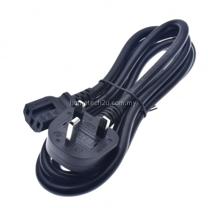TNK 3 Pin AC C15 Power Cord Cable Wayar Kettle Cord (Sirim Approved) Suitable For Rice Cooker, Kettle, and PC