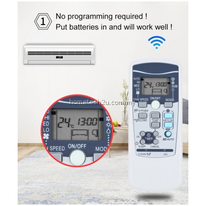 Air conditioner conditioning remote control suitable for mitsubishi RKX502A001F RKX502A001S RKX502A017A RKX502A001P