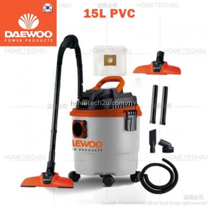 DAEWOO Vacuum Dust & Water Vacuum Cleaners 15L 20L 30L Power DAVC90-30L / Wet & Dry Vacuum Cleaner