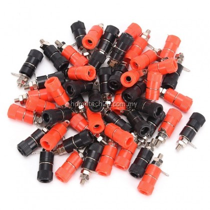 Banana Plug Jack Connector Banana Socket Nickel Plated Binding Post Nut JS-910B JS-919 4mm Amplifier Terminal Banana Plug Jack Connector Banana Socket Nickel Plated Binding Post Nut JS-910B JS-919 4mm Amplifier Terminal